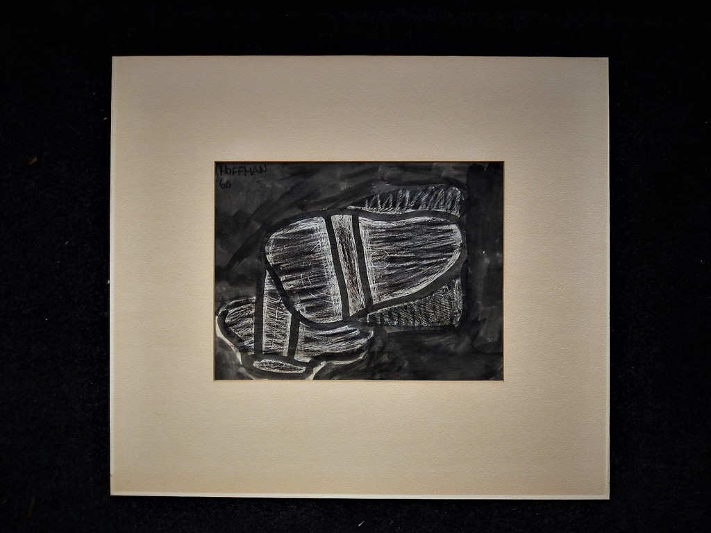 Belangrijk Amerikaans Abstract werk van MARTIN JOSEPH HOFFMAN (1935-2015) kopen? Bied vanaf 1!