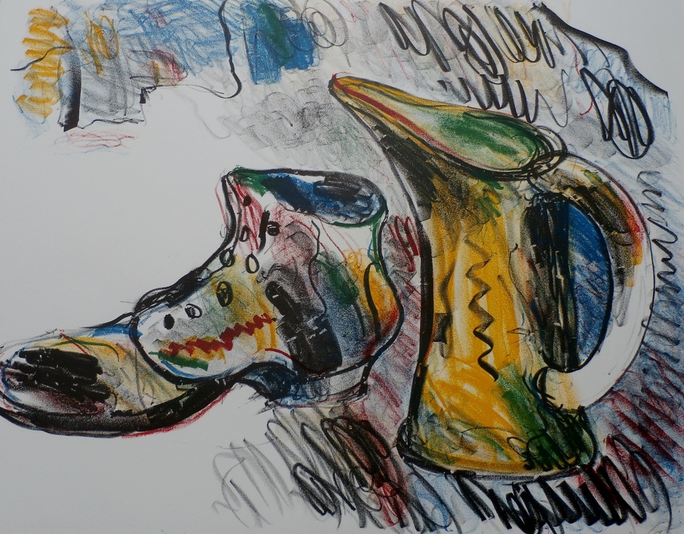 Anton Martineau - Litho: Stilleven - 1998 verkocht voor € 55!