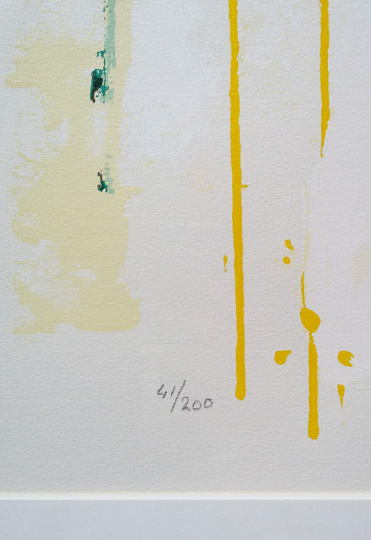 Richard Smeets - Abstracte compositie, zeefdruk (prachtig ingelijst, groot!) kopen? Bied vanaf 225!