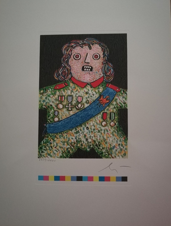 Enrico Baj. De kleine generaal PRIJS VERLAAGD verkocht voor € 40!