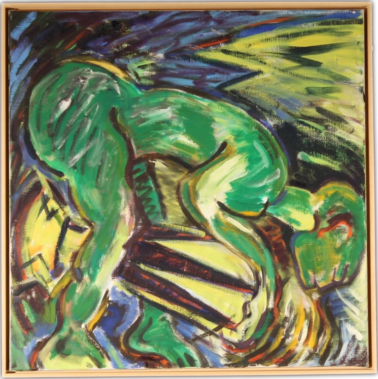 Jacques van Erven; Olieverf op doek kopen? Bied vanaf 150!