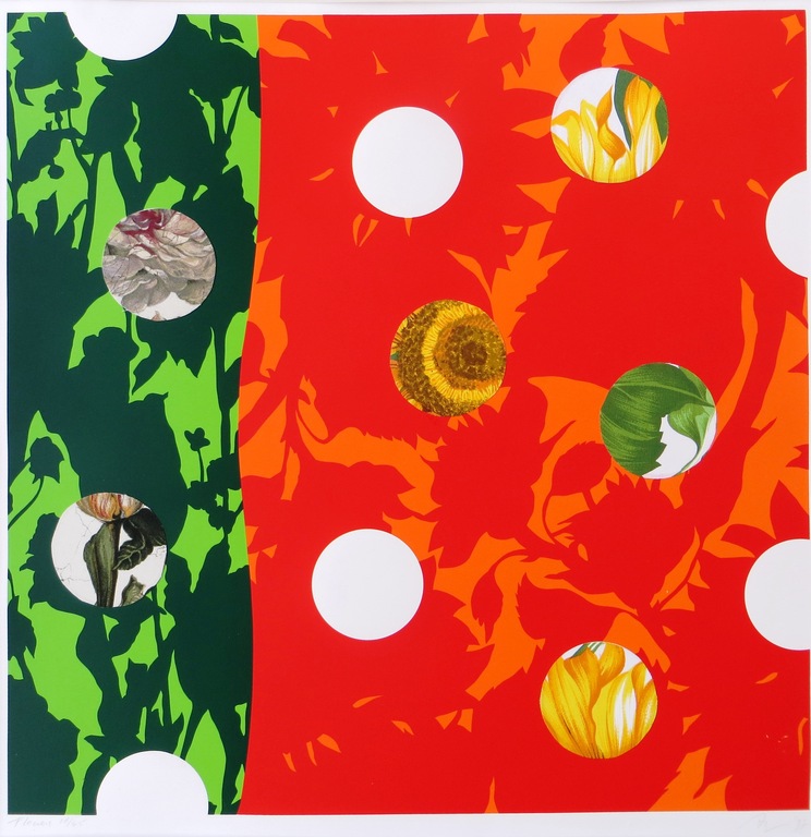 Zeefdruk Arjan van Arendonk; Flowers verkocht voor € 85!