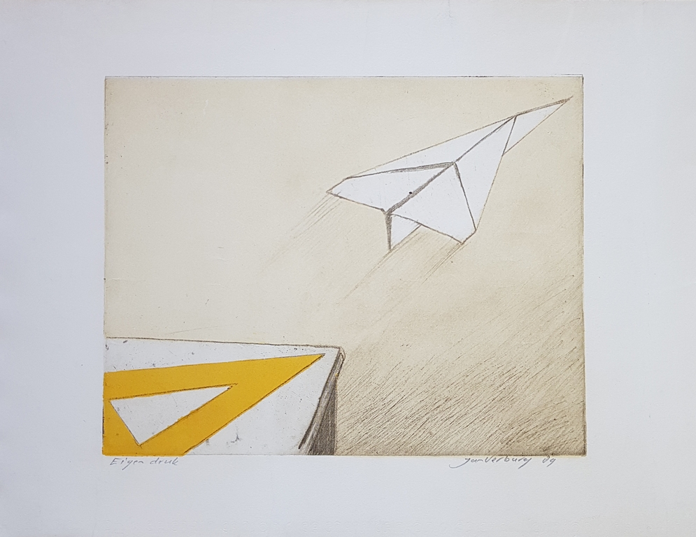 Jan Verburg - Jan Verburg, kleurenets, z.t., 1989 kopen? Bied vanaf 1!