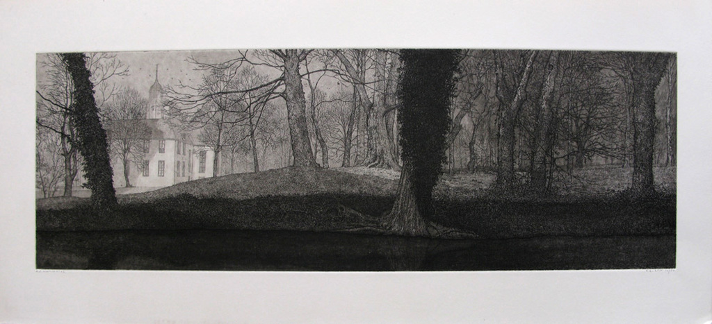 REINDER HOMAN  - FRAEYLEMABORG, ets/aquatint kopen? Bied vanaf 1!