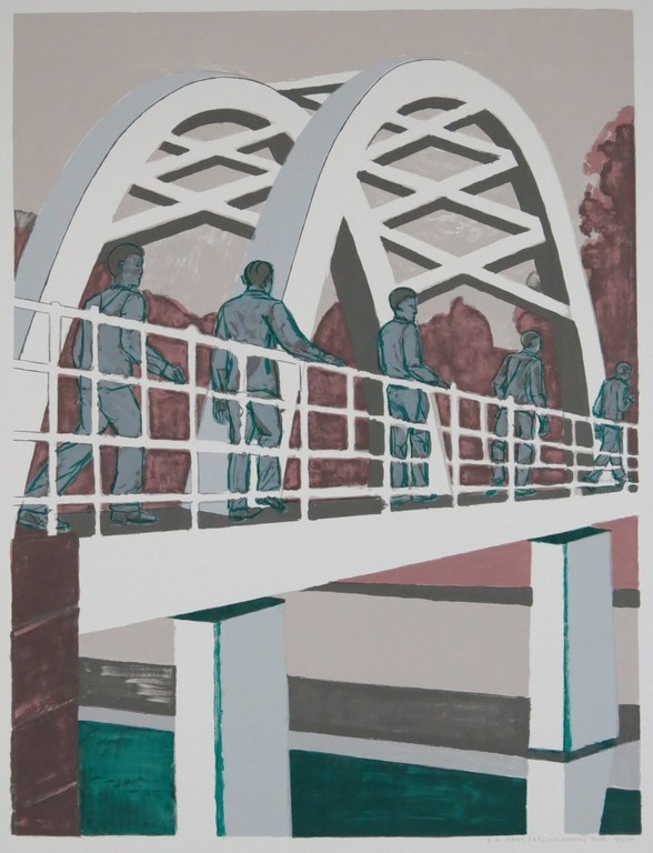 Hans Ebeling Koning: Zeefdruk, Brug Rechts kopen? Bied vanaf 1!