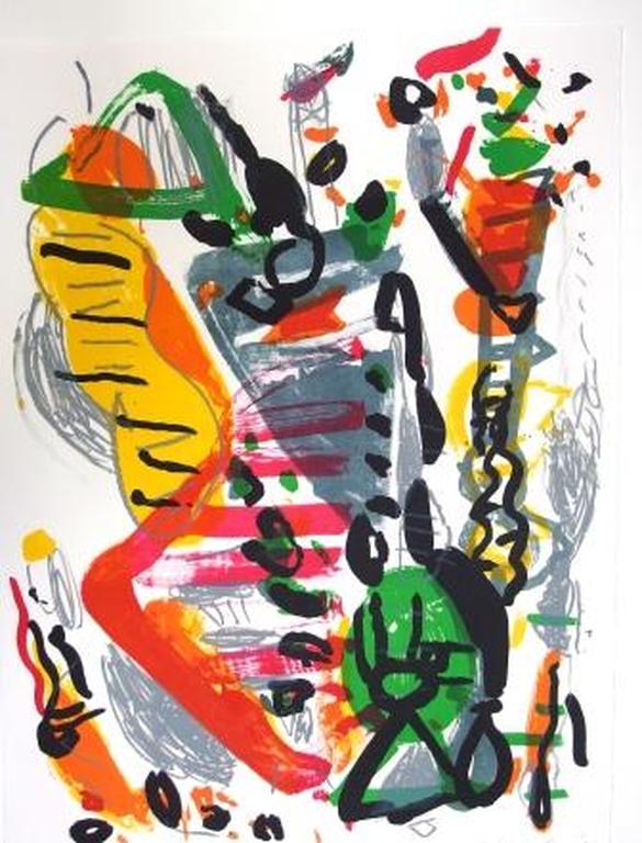 Jurjen de Haan: kleuren litho kopen? Bied vanaf 15!