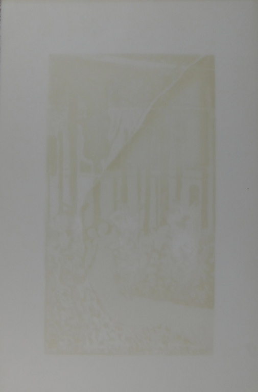 Andre Goezu - kleurenlitho - Les Tuileries kopen? Bied vanaf 30!