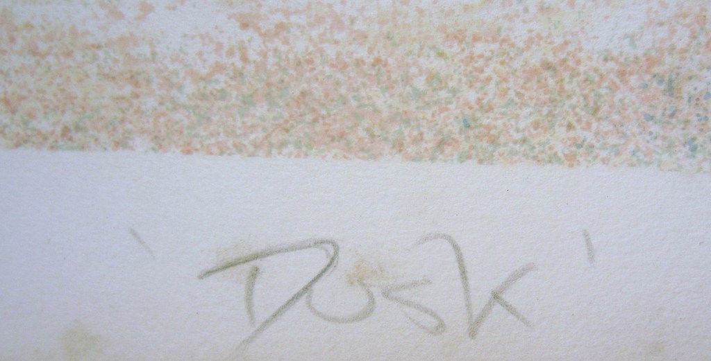 Roy Fairchild-Woodard - Lithografie - oplage 175 - Dusk kopen? Bied vanaf 1!