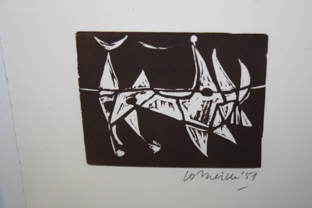 COBRA FIGUUR 1951  - CORNEILLE verkocht voor € 295!