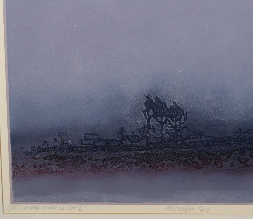 Ries Kleijnen: Ets en Zeefdruk, Er is meer onder de zon II - Ingelijst kopen? Bied vanaf 1!