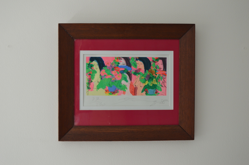 Walasse Ting: Zeefdruk - 'Girls' - opl. 230 ex. - 1988 kopen? Bied vanaf 449!