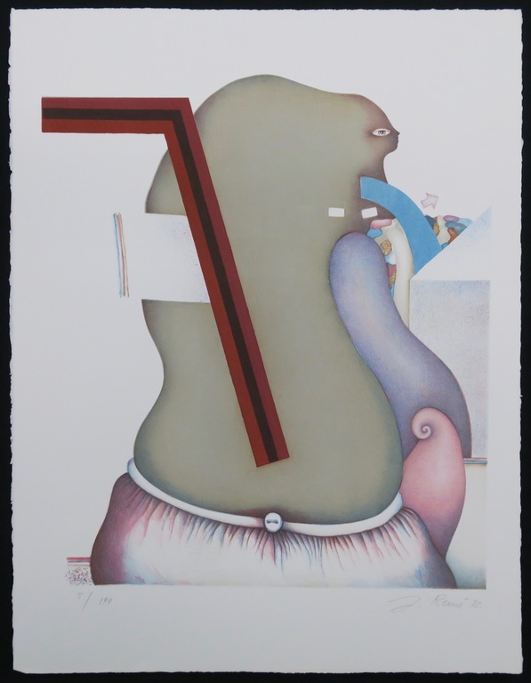 Jorg Reme: Litho, Zonder litho verkocht voor € 35!