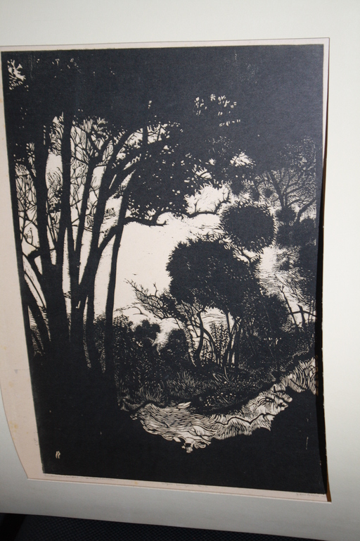 HANS BEERS 1891 - 1979 - HOUTSNEDE WESTERSCHOUWEN / BOS EN DUIN kopen? Bied vanaf 1!