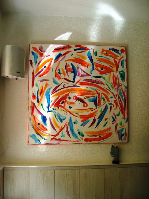 Kleurrijk werk in Acryl van Billi Thanner kopen? Bied vanaf 250!