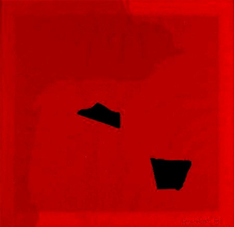 Lourdes Castro:  Unieke Zeefdruk “Schaduwfiguur” op acrylaat  kopen? Bied vanaf 300!