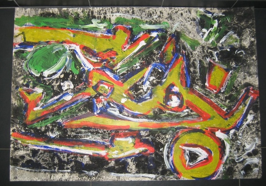 THEO NIERMEIJER Gemengde techniek op karton kopen? Bied vanaf 35!