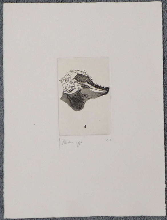 Jaap Hillenius, ets uit 1972 voor de Luis kopen? Bied vanaf 25!