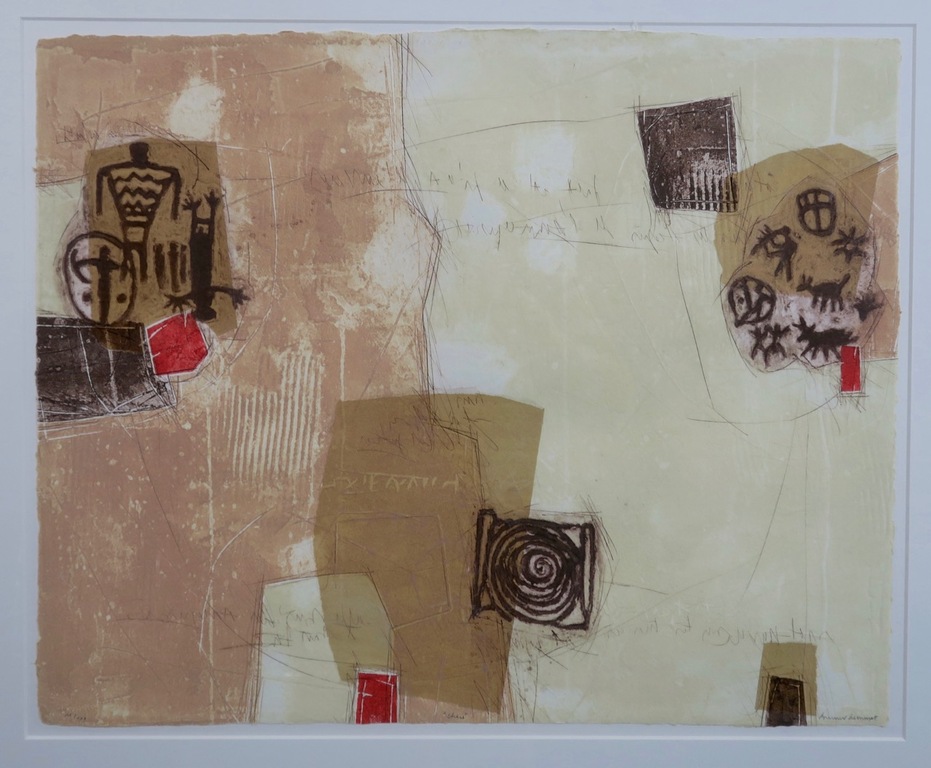 Bernard Remusat: Carborundum, Z.T. - Ingelijst (groot) kopen? Bied vanaf 70!