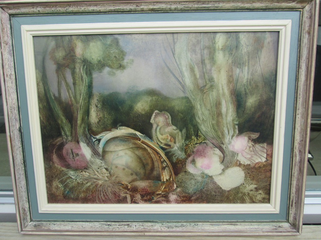 Johannes Garst, geschilderd in 1986, ingelijst, voorstelling (zie foto) kopen? Bied vanaf 250!