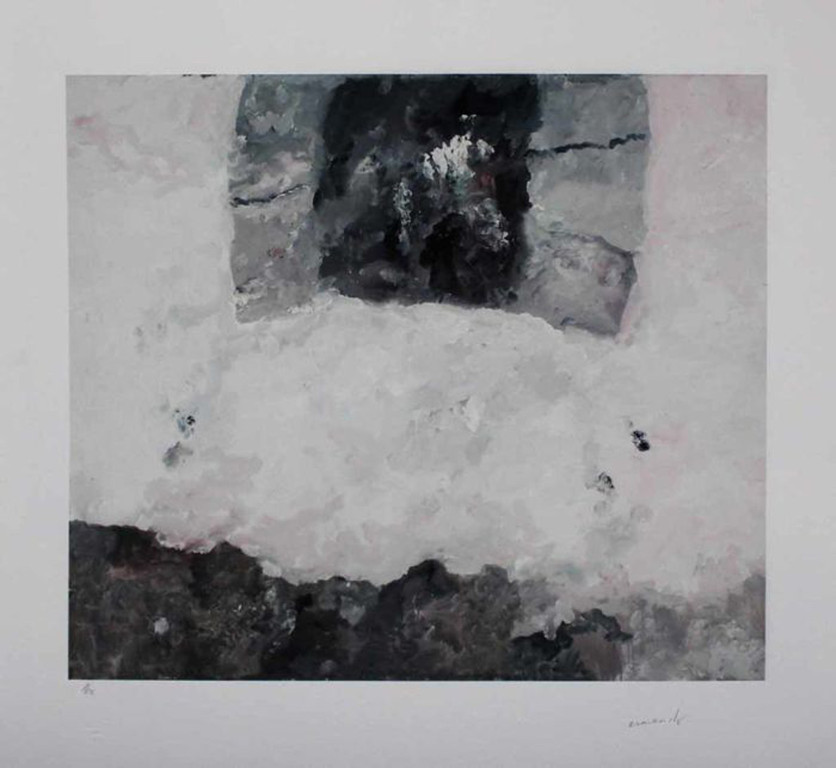 ARMANDO. - Das Fenster - Glicee op katoenpapier.2015 Handgesigneerd.. Oplage  25 kopen? Bied vanaf 149!