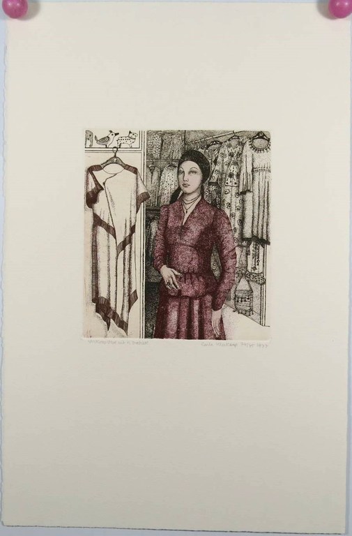 Carla Kleekamp: Kleurenets, Verkoopster uit n boetiek kopen? Bied vanaf 20!