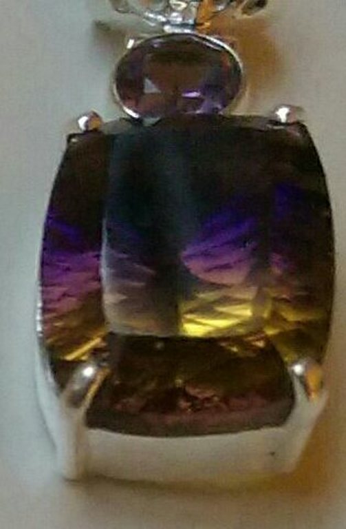 Zilveren Hanger met ametrien kopen? Bied vanaf 32!