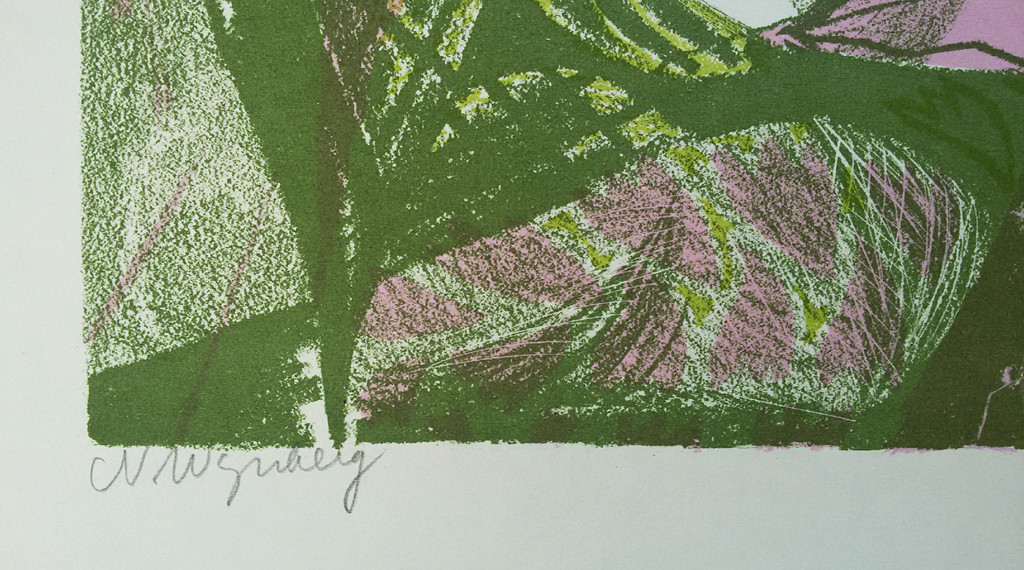 Nicolaas Wijnberg - Meisje met brief, handgesigneerde litho kopen? Bied vanaf 60!