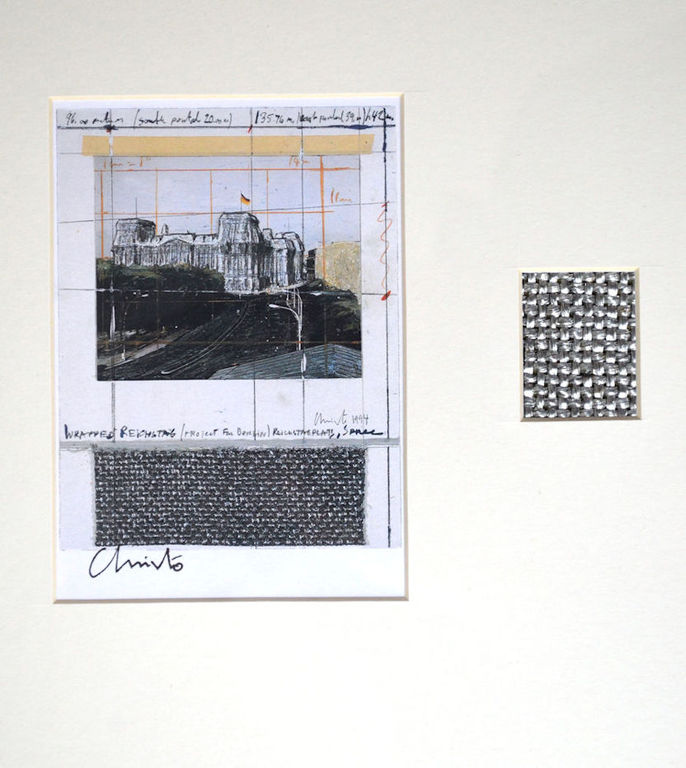 Christo- Reichstag- handgesigneerd en ingelijst- FREE SHIP kopen? Bied vanaf 99!