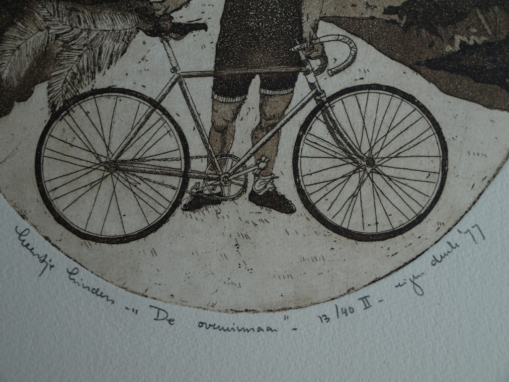 Leentje Linders : Ets en aquatint , De overwinnaar - 1977 kopen? Bied vanaf 25!