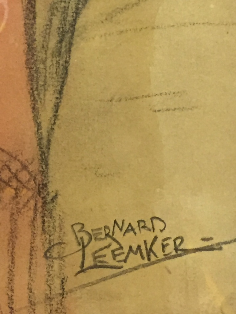 Bernard Leemker 1899-1990.    Spaans tafereel  kopen? Bied vanaf 125!