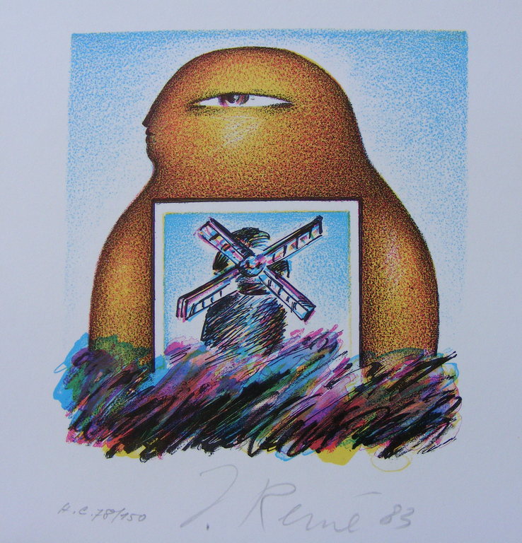 Jörg Remé, 3 grafieken, "Zomer", elk hand-genummerd en gesigneerd! kopen? Bied vanaf 35!