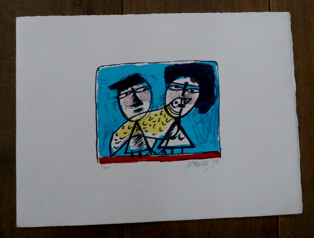 Corneille - zeefdruk - 1998 kopen? Bied vanaf 125!