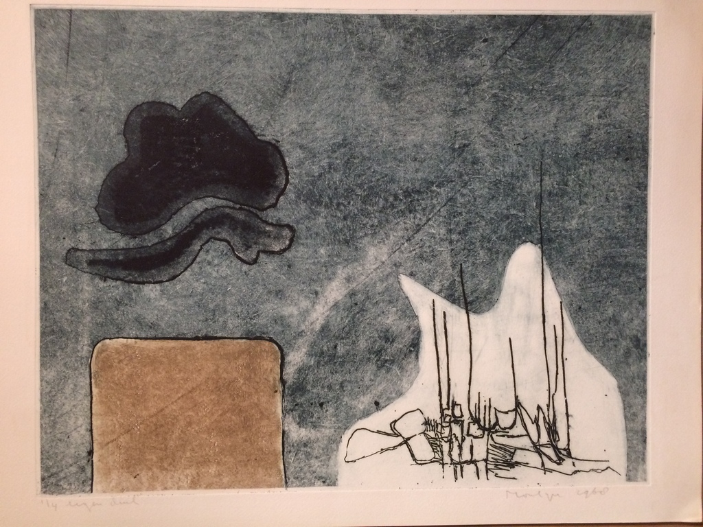 Jan Montyn, fraaie ets in perfecte staat uit 1968 E.A 1/4 kopen? Bied vanaf 150!