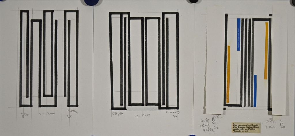 Siep van den Berg: Gesigneerde tekeningen en een collage verkocht voor € 100!