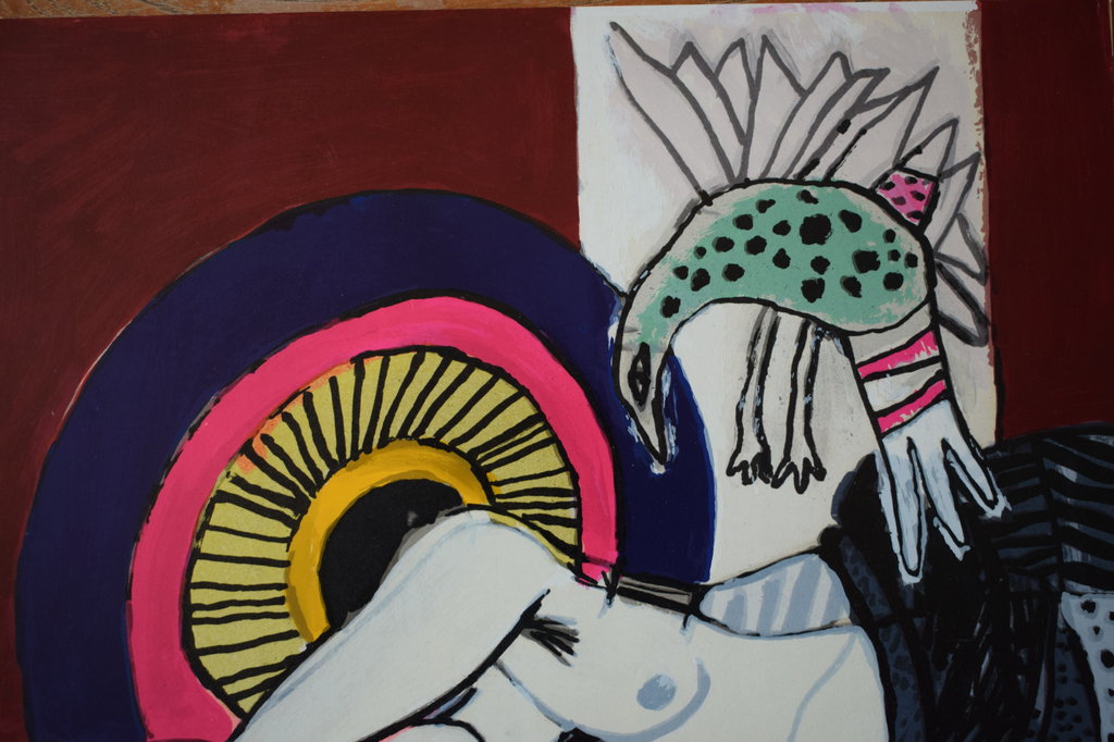 Corneille - Litho - Les Fleurs du Mal - Donkersloot 359 kopen? Bied vanaf 350!