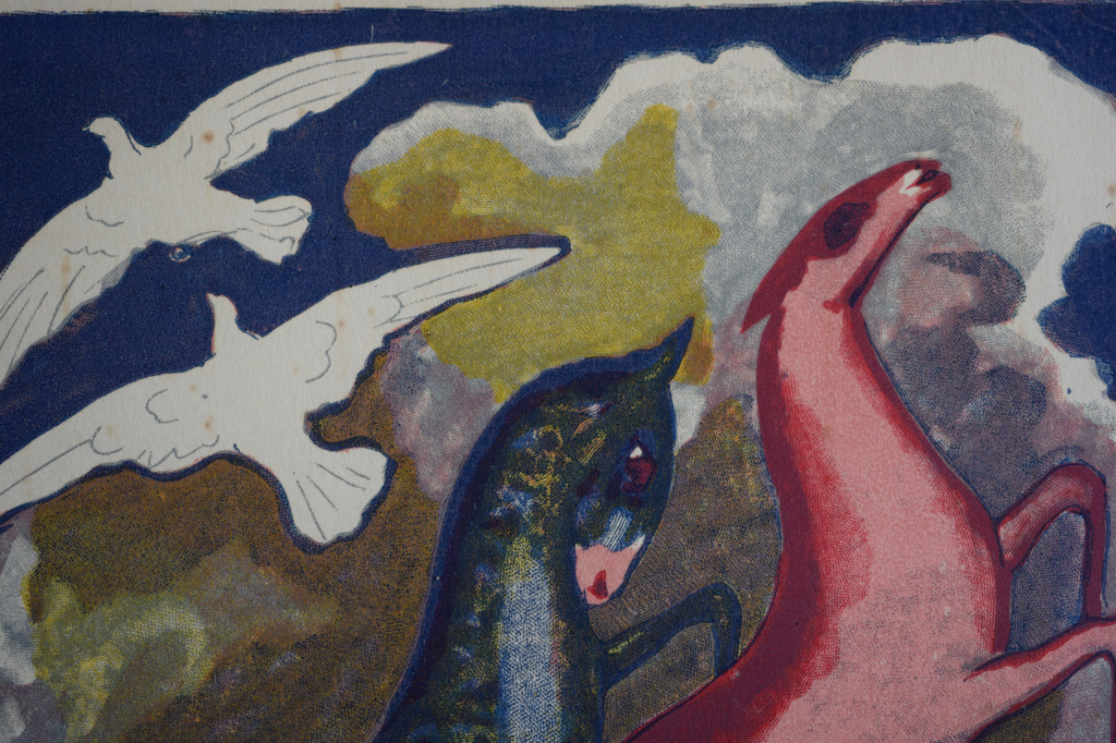 Kees van Dongen - Houtgravure - Oiseaux et Cheveaux kopen? Bied vanaf 30!