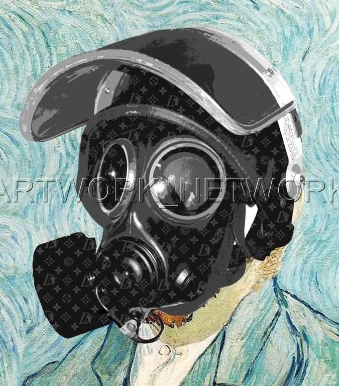 DEATH NYC "Van Gogh M"- Signed Screenprint with COA (Edition Artist Proof) kopen? Bied vanaf 1!