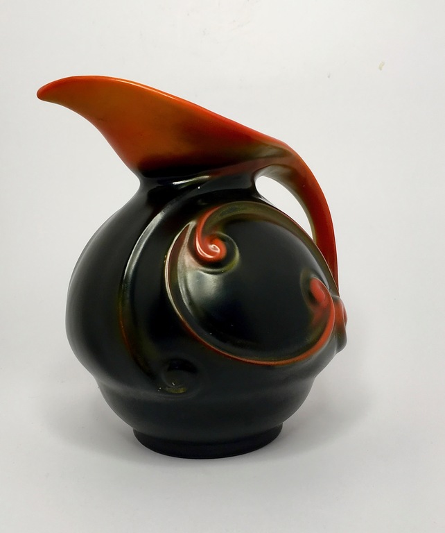 Mosa- Grote polychrome art deco karaf kopen? Bied vanaf 29!