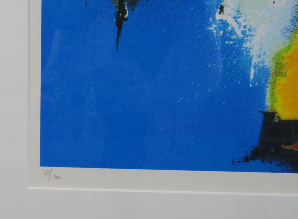 Henk Kuijpers: Zeefdruk, Ag Andrea - Ingelijst kopen? Bied vanaf 40!