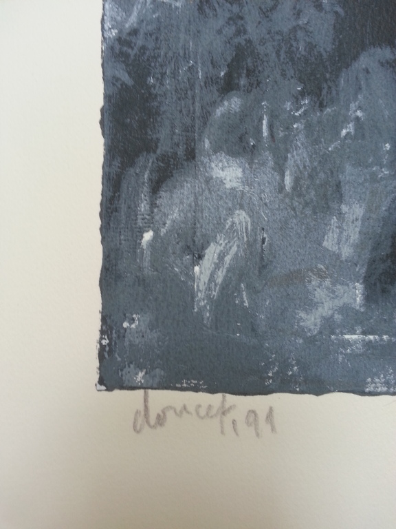 Jacques Doucet, zeefdruk op papier, 1991 kopen? Bied vanaf 75!