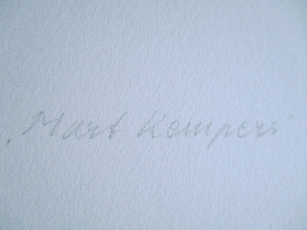 Paul Citroen, litho, Mart Kempers, 1976, perfecte staat kopen? Bied vanaf 60!