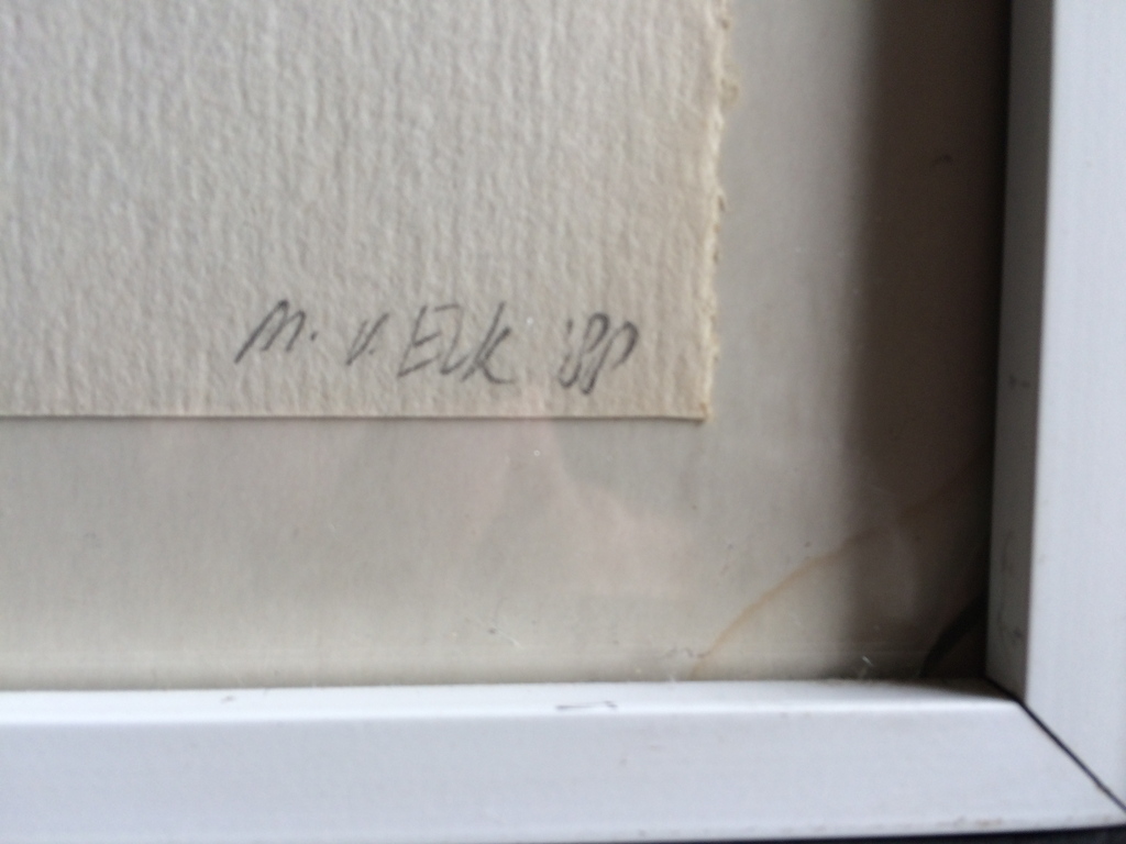 Maria van Elk - Abstract werk Z.T. kopen? Bied vanaf 149!