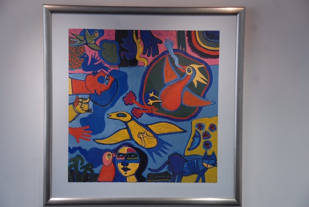 Corneille, kleurenlitho vogels kopen? Bied vanaf 350!