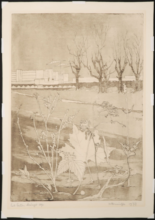 Henk Bruintjes: Ets, Het beton dringt op kopen? Bied vanaf 1!