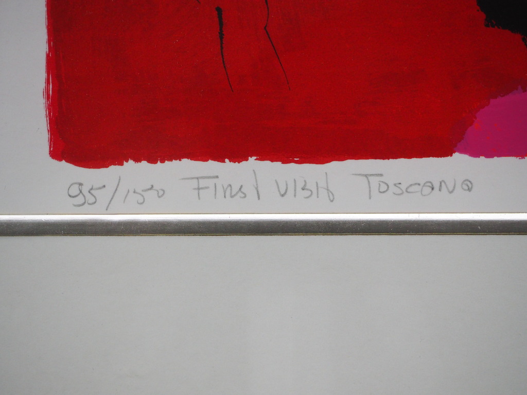 Frank Lejeune: Zeefdruk, First visit Toscane kopen? Bied vanaf 75!