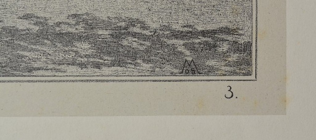 Simon Moulijn, litho, villa in park kopen? Bied vanaf 50!