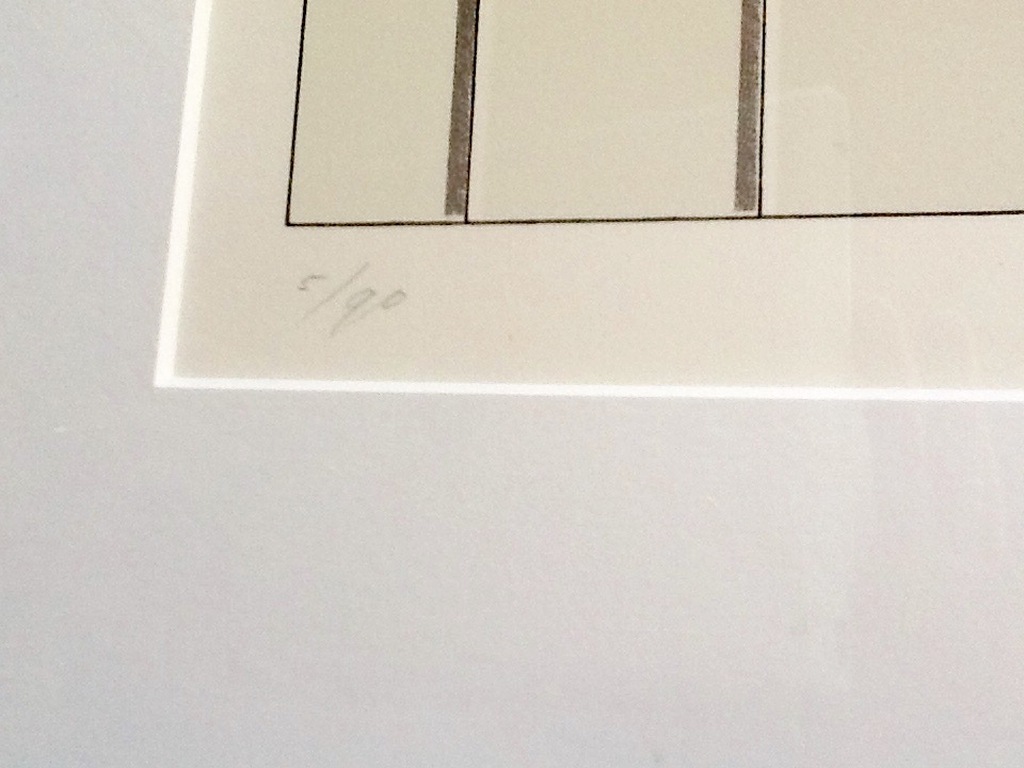 Marinus Fuit, grote zeefdruk, Ballonnen, 5/90 kopen? Bied vanaf 90!