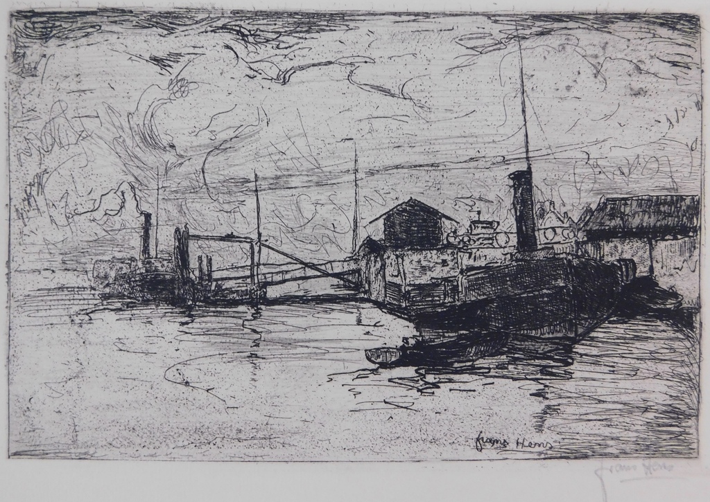 Frans Hens - Ets  verkocht voor € 35!