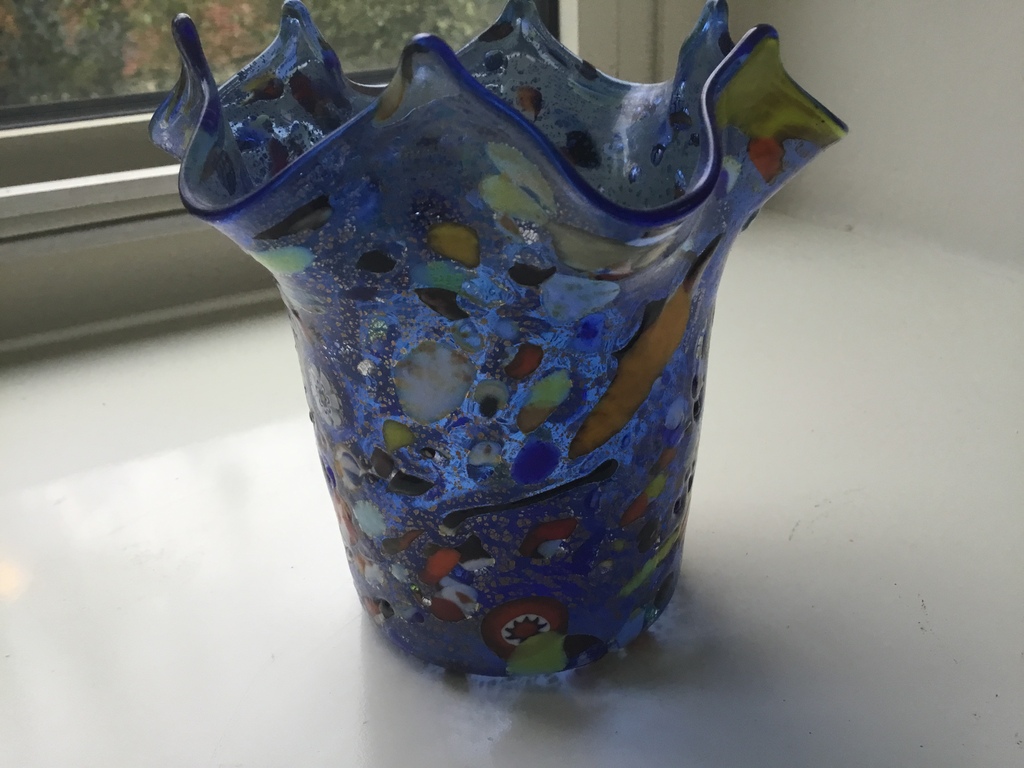Murano glas,Fazzoletto,Meester Angelo Zecchin,signed en met garantie kopen? Bied vanaf 1!