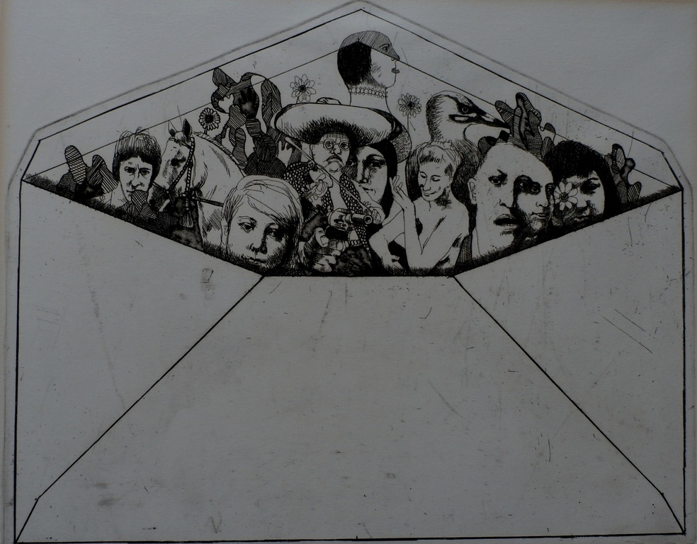 Willem Snitker - Litho - 1967 verkocht voor € 40!